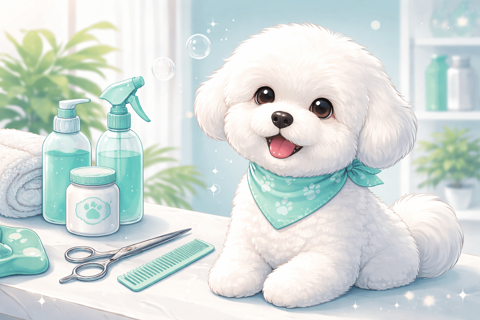 Slika rada groomera makazama